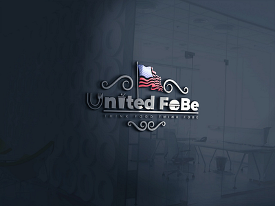 United fob logo graphic design logos photoshop photoshop design uiux
