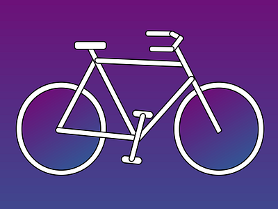 Bicycle design illustration