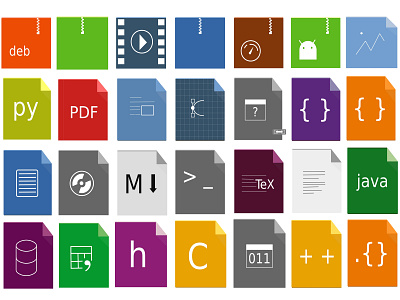 File icons icon