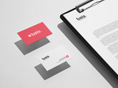 Lusis branding design illustrator