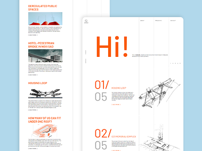 KASKADE - Web Design and Online Portfolio graphic design landing page minimal portfolio typography webdesign website
