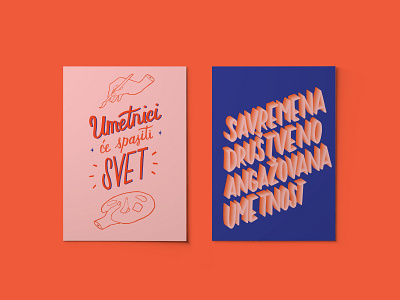Contemporary Socially Engaged Art - Handlettering