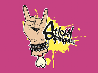 Sticky Fingers // Restaurant Logo