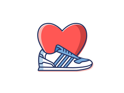 Heart Sport animation bullets health heart icons illustration sport stroke
