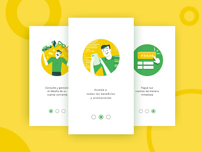 Onboarding android design flat illustration ios mobile onboarding screens ui ux