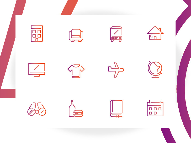 Icons By Santi Gatti For Kilómetro On Dribbble