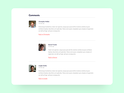 Comments, reviews and discussion article blog branding comments communication community design discussion figma hubspot image reply reviews sketch ui ux uxdesign views wordpress theme