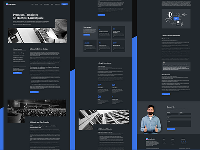 Pillar Page Dark contact dark mode dark theme dark ui darkui form hubspot landing offers pillar promotions theme