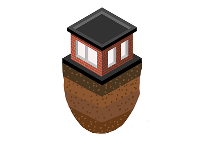 Isometric 3d art adobe illustrator adobe photoshop bricks home icon illustration isometric isometric art shop ui ux