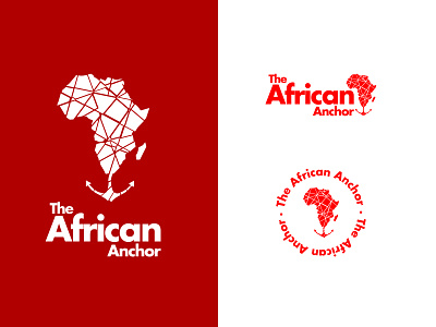 The African Anchor Logo design