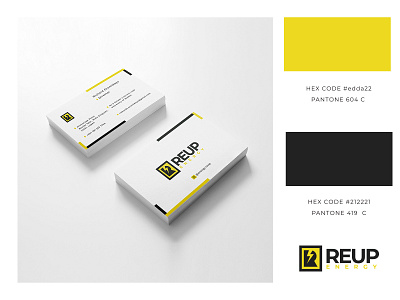 Reup Business Card brand design branding business business card business card design businesscard combination mark logo logodesign logos mockup ui vector