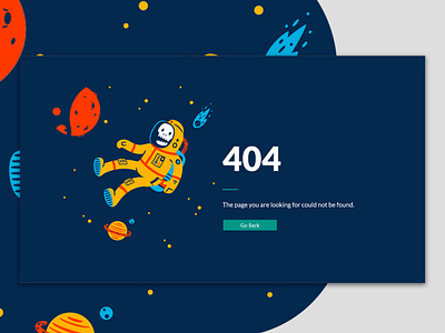 008 Daily Ui - 404 Page 404 error 404 page dailyui space uiux web design