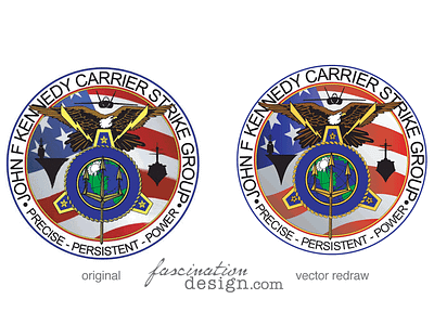#TBT JFKSG Compatre logo Vector Redraw logo cleanup logo redraw military tbt vector graphics vector redraw