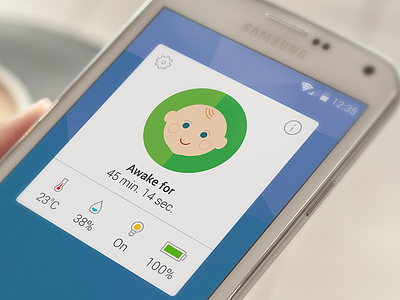 Nanopulse Widget baby graphic health icon widget