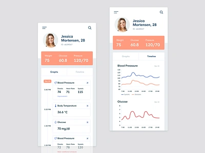 Healthcare mobile app analytics app app concept data doctor app health healthcare app informal interace medical medical app mobi physician product ui ux user experience ux design web