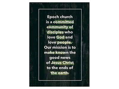 Epoch Church Brochure 2