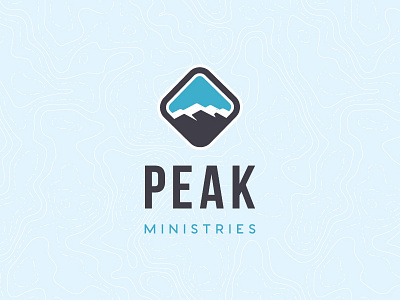 Peak Ministries church logo ministries mountain peak youth group