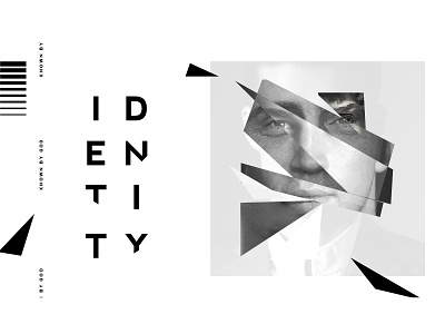 IDENTITY abstract art church collage identity mirror reflection sermon shattered slide