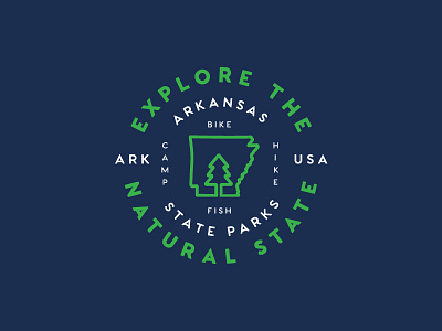 Explore arkansas camp explore hike natural outdoors parks state tree