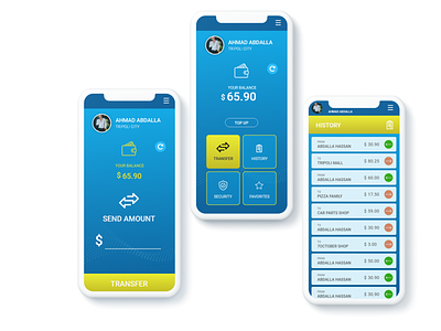 Tezdany App concept banking coming soon design libya prototype tripoli ui ux web web design