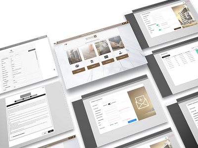 LIB Portal Prototypes samples app banking design libya prototype tripoli ui ux web web design