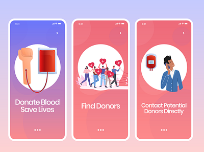 Blood donor app app blood design donor libya ux