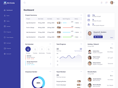 Payroll Screen design by Shahin Srowar🚀 on Dribbble