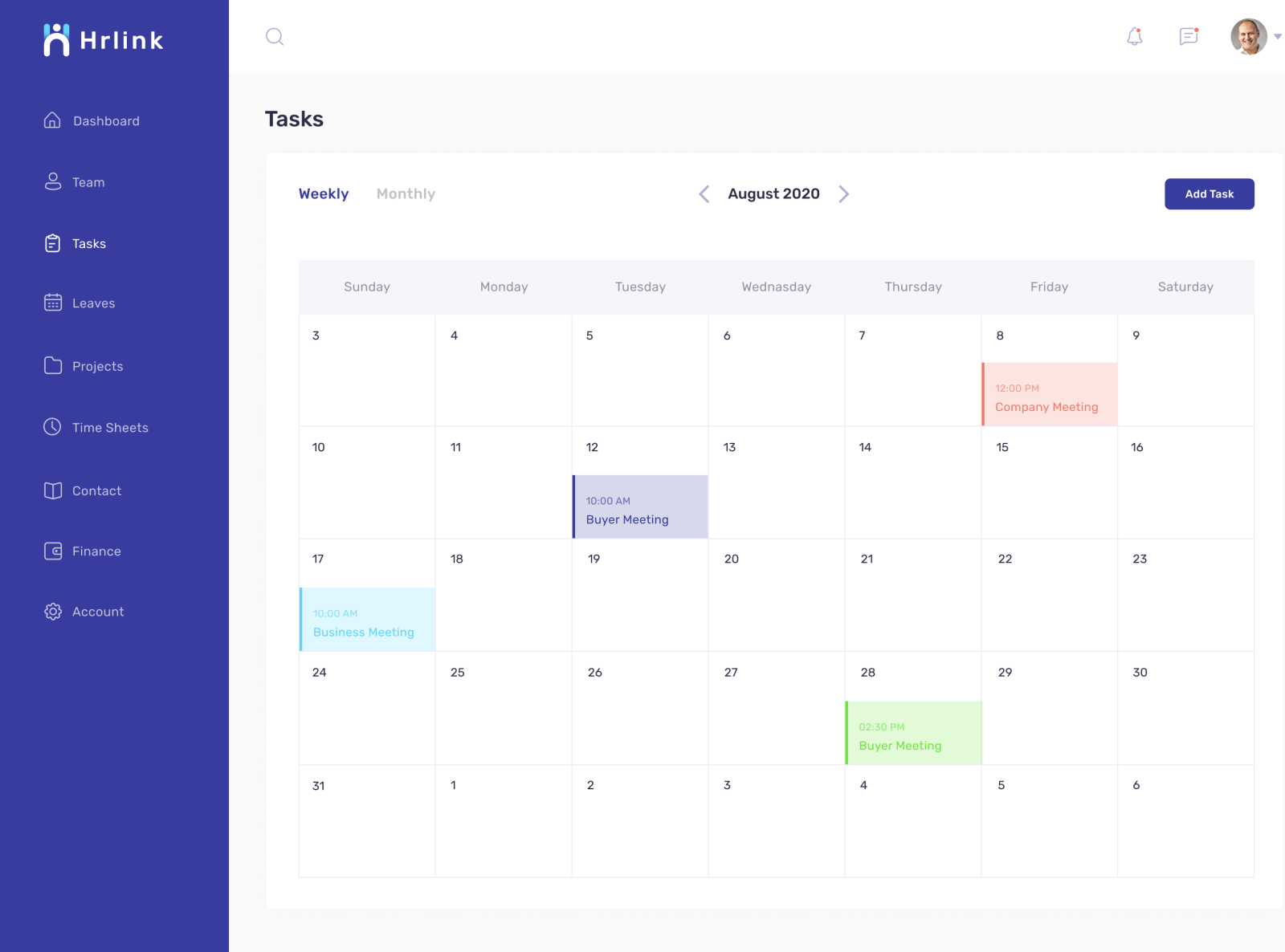Hrlink HR Management Software by Shahin Srowar🚀 on Dribbble