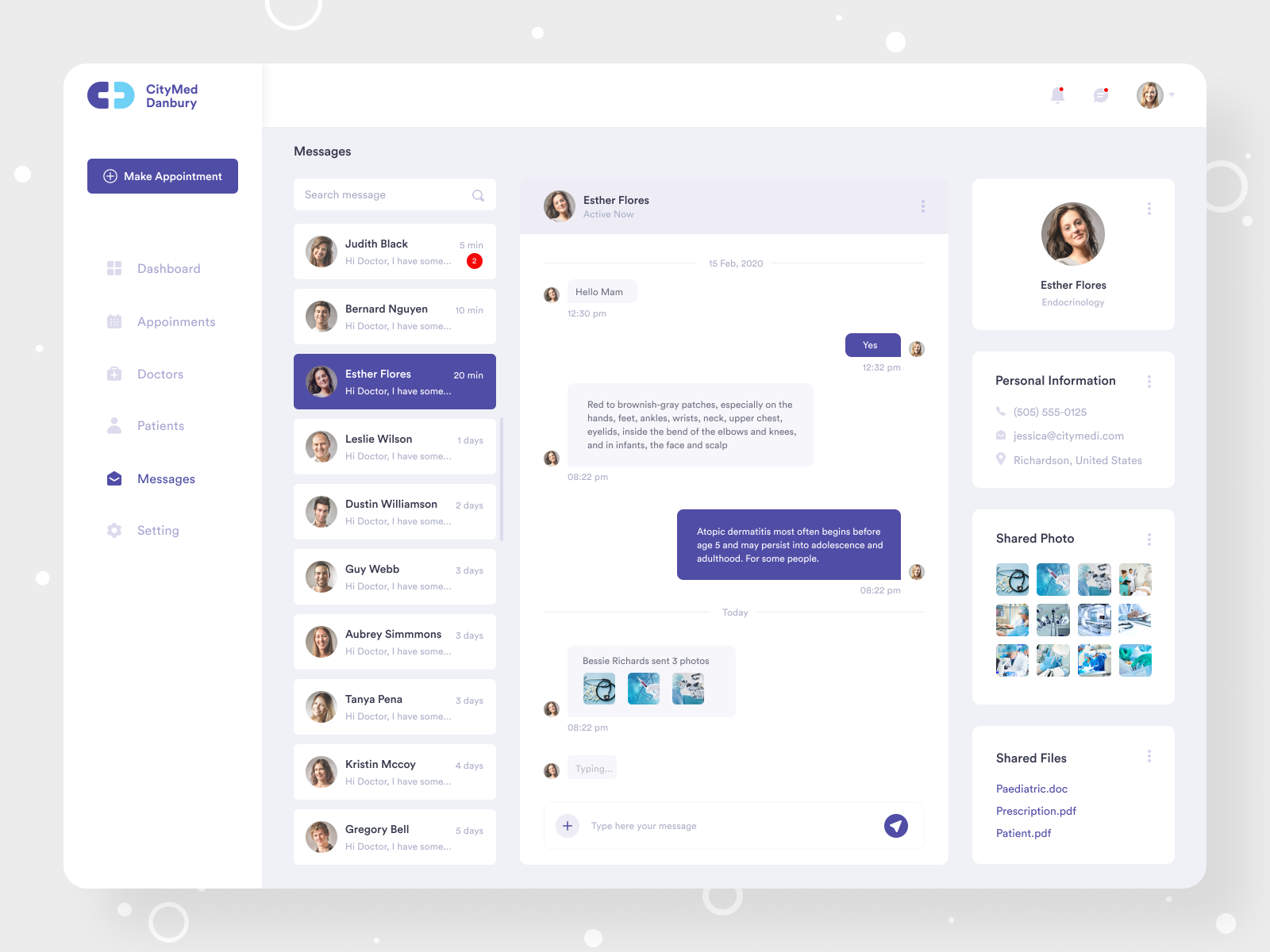 CityMed Medical Management System by Shahin Srowar🚀 on Dribbble