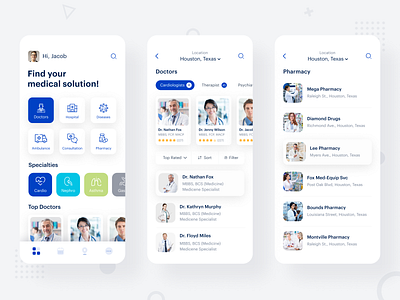 Medicare Medical Apps apps doctor apps doctor booking apps hospital hospital apps ios iphone medical app minimal mobile pharmacy pharmacy app
