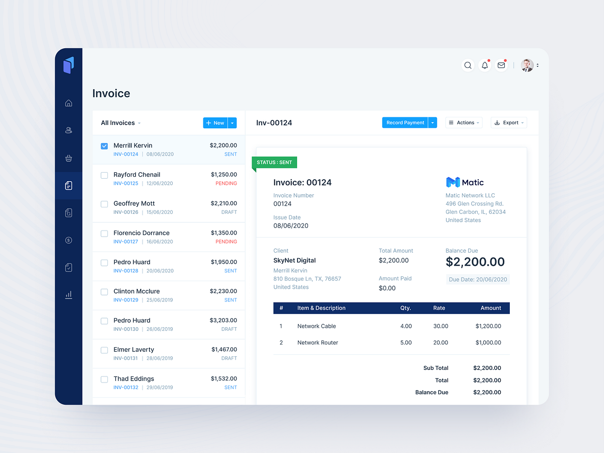 InvoPay Invoice Management System by Shahin Srowar🚀 for Respogrid on ...