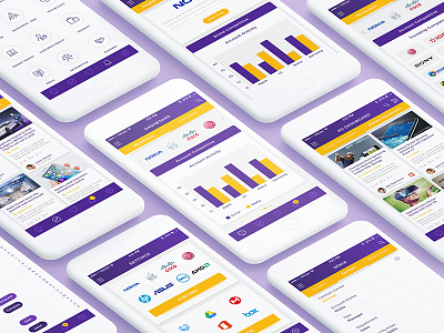 Redesign for DataTech apps apps awesome design best dribbble shot graph ios