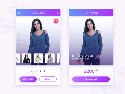 Day 22 - E-Commerce catalog e commerce free interaction interface mobile psd ui animation ux