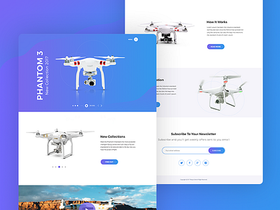 Day 37 - Landingpage clean funny landing page minimalistic product page simple ui visual design web