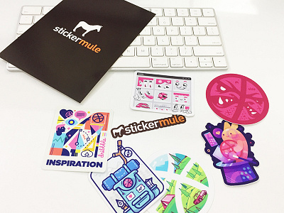 Gift from Stickermule amazing gift dribbblesticker gift sticker stickermule