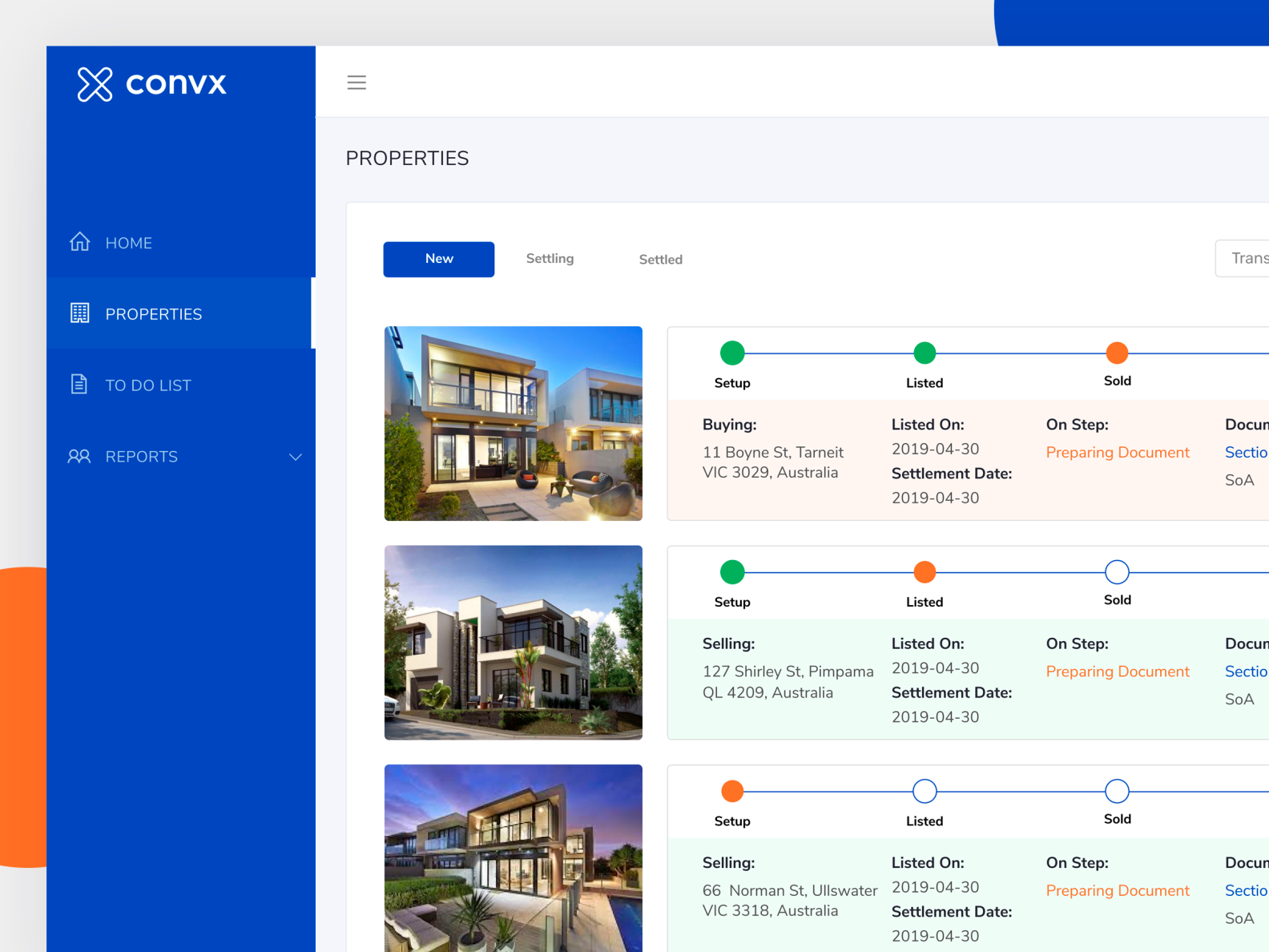 Property Conveyancer Properties Page by Shahin Srowar🚀 on Dribbble