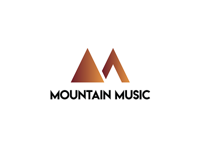 Mountain Music 2 art direction branding creative design illustrator logo vector vector illustration