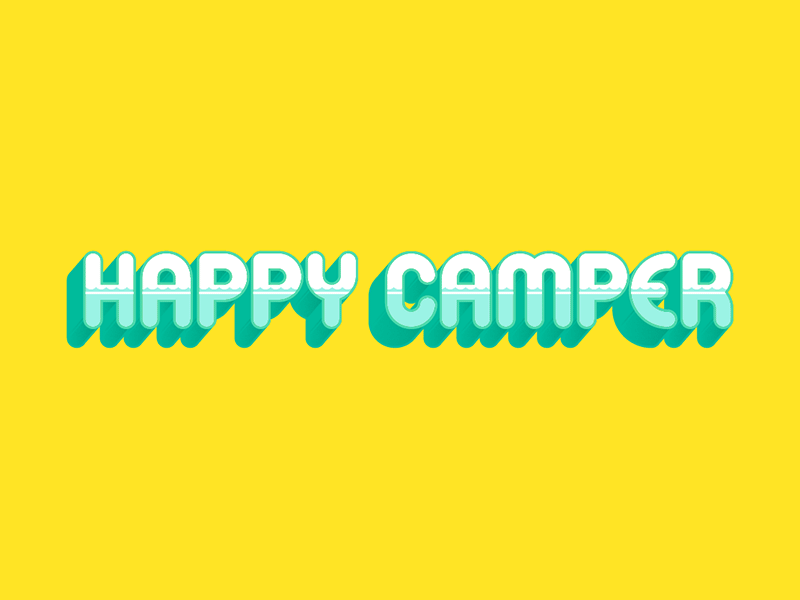 Happy Camper Logotype