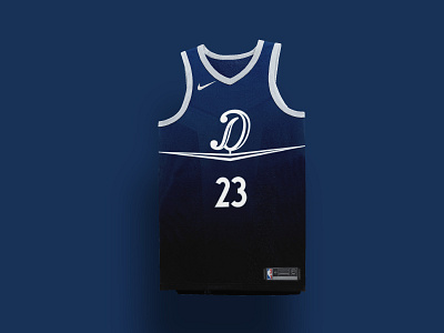 Detroit Pistons Alternate Jersey Design