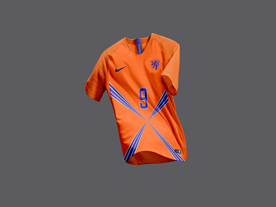 Netherlands Soccer Alternate Jersey Design