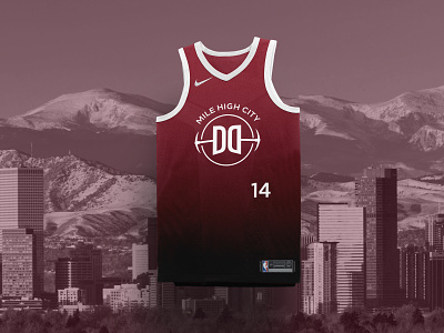 Denver Nuggets Alternate Jersey Design
