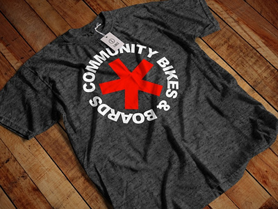 Community Bikes and Boards Graphic shirt design apparel apparel design apparel graphics apparel mockup graphicdesign shirt shirt design shirt mockup shirtdesign shirts