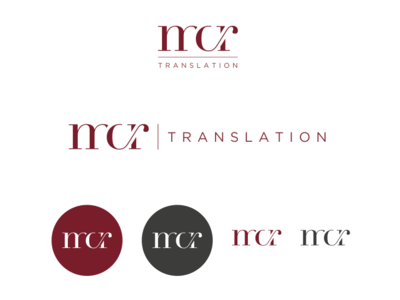 Mcr Logo brand branding design logo typography