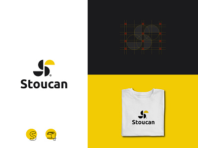 Stoucan - 🐦 animal bird logo brand brand identity clever smart modern creative custom logo graphic grid icons illustrations letter s logo logo logo design logo designer logo inspirations logotype minimal logo monogram vector