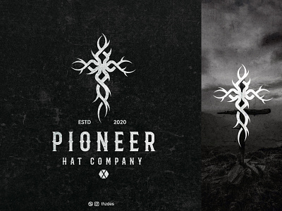 PHC - Pioneer Hat Company adobe adobe illustrator brand and identity christian creative cross design graphic design hat icon symbol mark illustration logo logo concept logodesign logos logotype minimalist logo modern logo typography vector