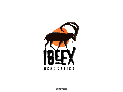 IBEX ACROBATICS acrobatics adobe adobe illustrator brand and identity branding creative design ibex icon symbol mark illustration illustration art logo logo design logo designer logos logotype minimal smart vector vintage