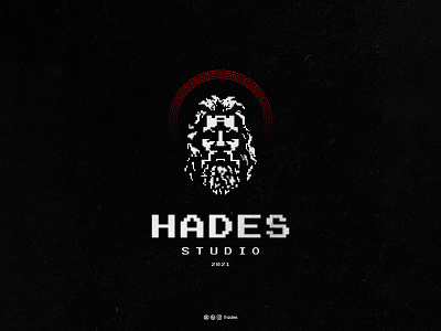 Hades adobe adobe illustrator brand identity branding clean creative design graphic design hades illustration logo logo design logo designer logos mark minimalist pixel type vector vintage