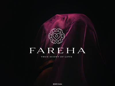 Fareha adobe adobe illustrator brand identity branding creative design feminine logo fragrance graphic design identity design logo logo design logos logotype love luxury logo minimalist logo perfume logo premium logo