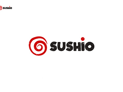 S U S H I O bar logo logo design minimalist logo sushi bar sushi logo