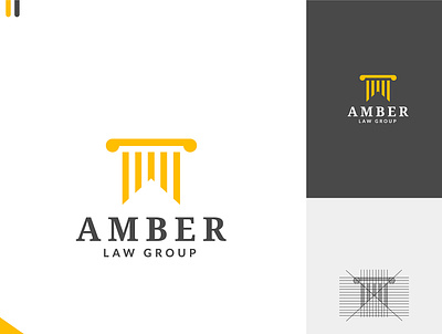 Amber Law Group amber brand design brand designer branding graphic design graphic design logo graphic designers graphicdesign law law firm law group law logo lawyer logo logo design minimal